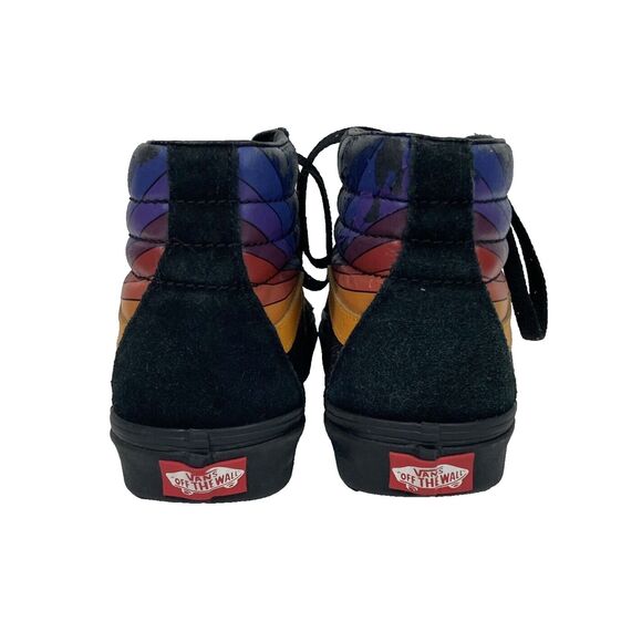 Vans OTW-Men's Sz 5.5/Women's Sz 7 -Black Sunset Burst-Skate Hi-Top Shoe- 721356 - Picture 3 of 15
